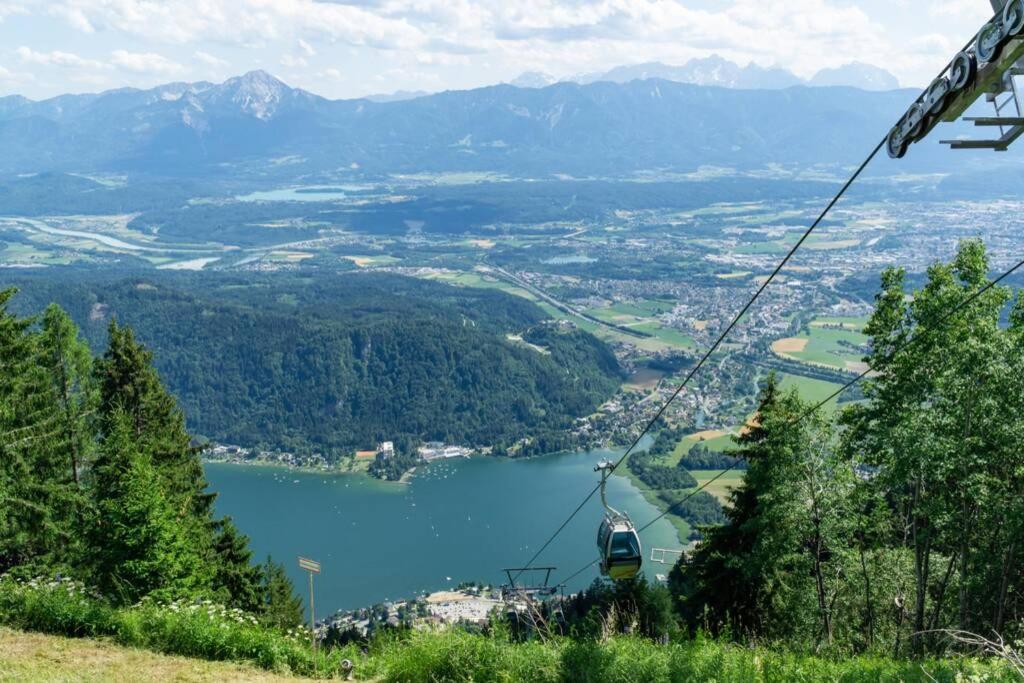 Hundefreundliche Bergwohnung Neben Der Skipiste - Mittelstation Skigebiet Gerlitzen Kanzelhohe 외부 사진