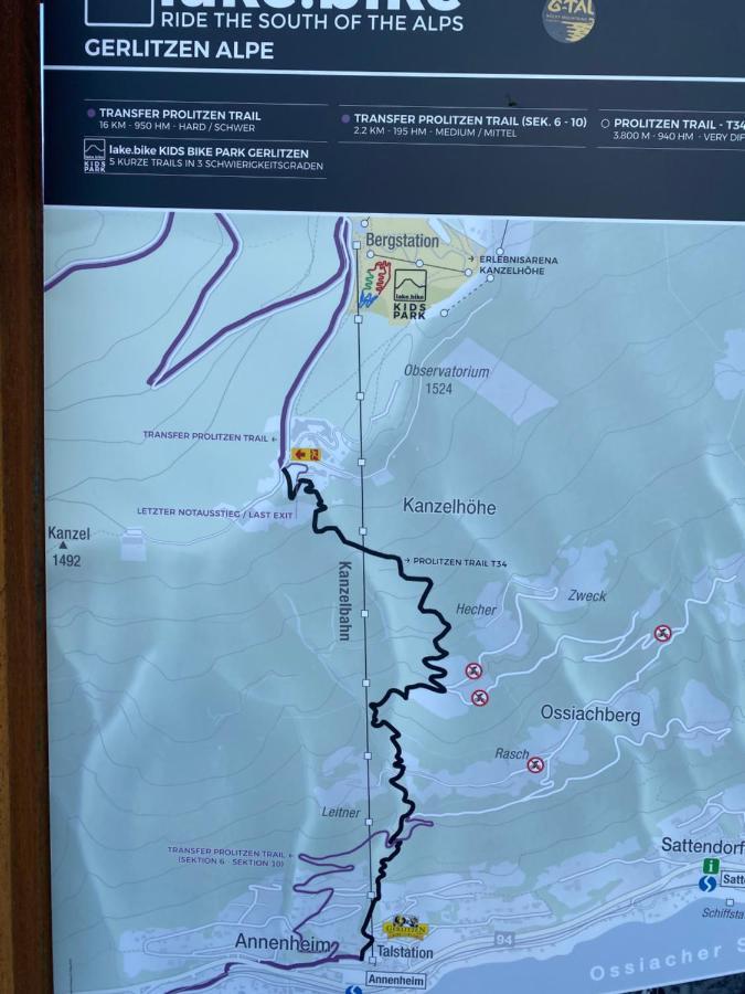 Hundefreundliche Bergwohnung Neben Der Skipiste - Mittelstation Skigebiet Gerlitzen Kanzelhohe 외부 사진